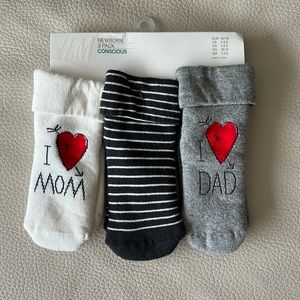 Newborn baby socks